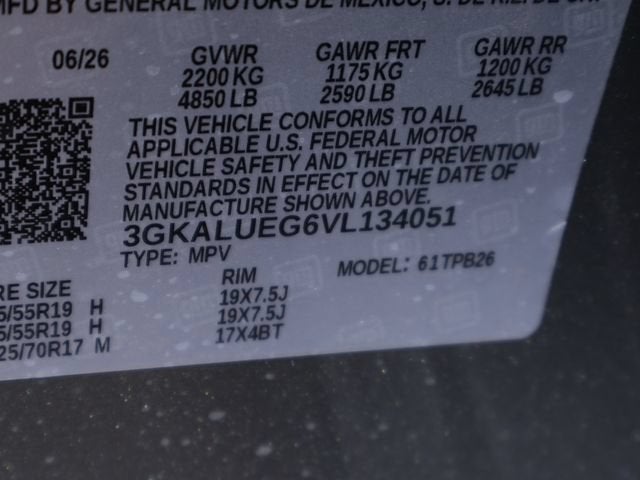 2027 GMC Terrain Elevation