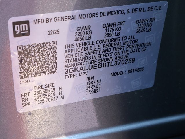 2026 GMC Terrain Elevation