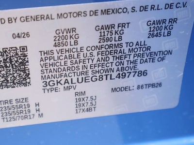 2026 GMC Terrain Elevation
