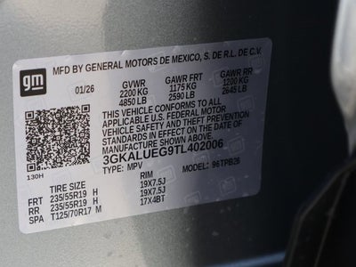 2026 GMC Terrain Elevation