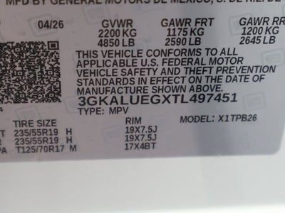 2026 GMC Terrain Elevation
