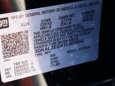 2026 GMC Terrain Denali