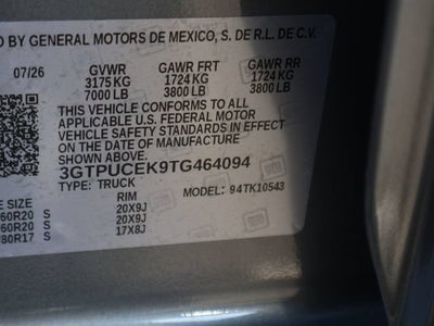 2026 GMC Sierra 1500 Elevation