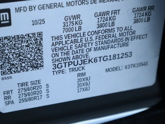 2026 GMC Sierra 1500 Elevation