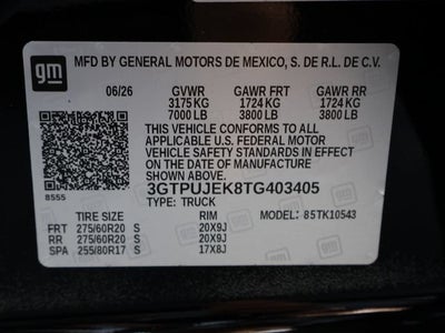 2026 GMC Sierra 1500 Elevation