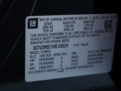 2017 GMC Sierra 1500 SLT