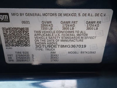 2021 GMC Sierra 1500 SLT