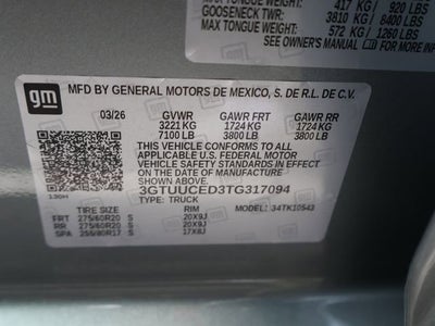 2026 GMC Sierra 1500 Elevation