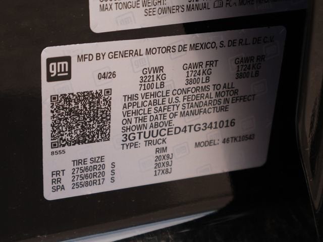 2026 GMC Sierra 1500 Elevation