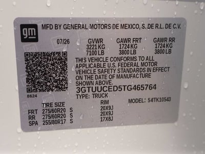 2026 GMC Sierra 1500 Elevation
