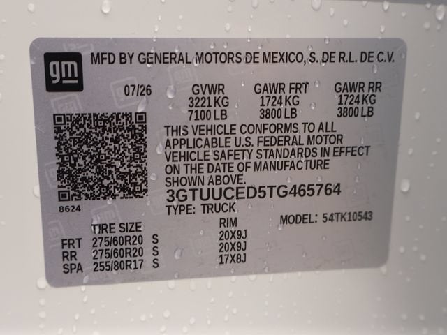 2026 GMC Sierra 1500 Elevation