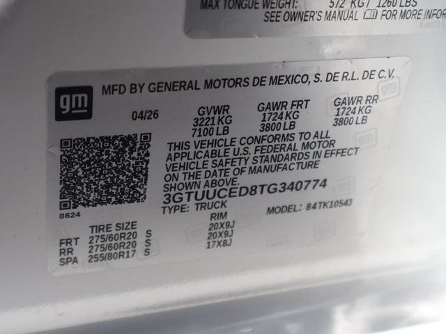 2026 GMC Sierra 1500 Elevation