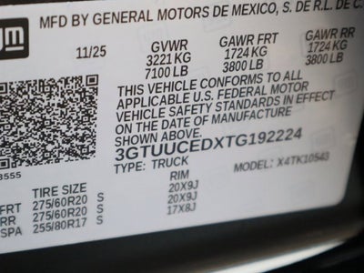 2026 GMC Sierra 1500 Elevation