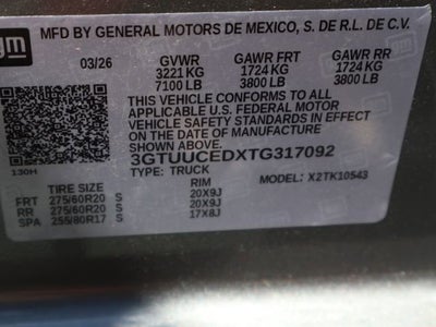 2026 GMC Sierra 1500 Elevation
