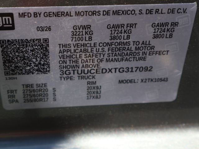 2026 GMC Sierra 1500 Elevation