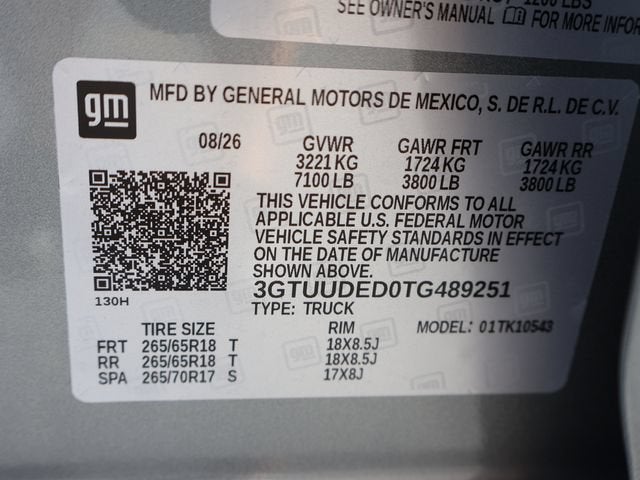 2026 GMC Sierra 1500 SLT