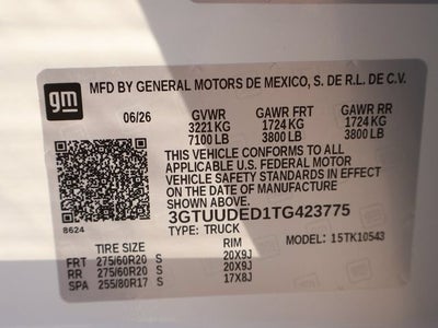 2026 GMC Sierra 1500 SLT
