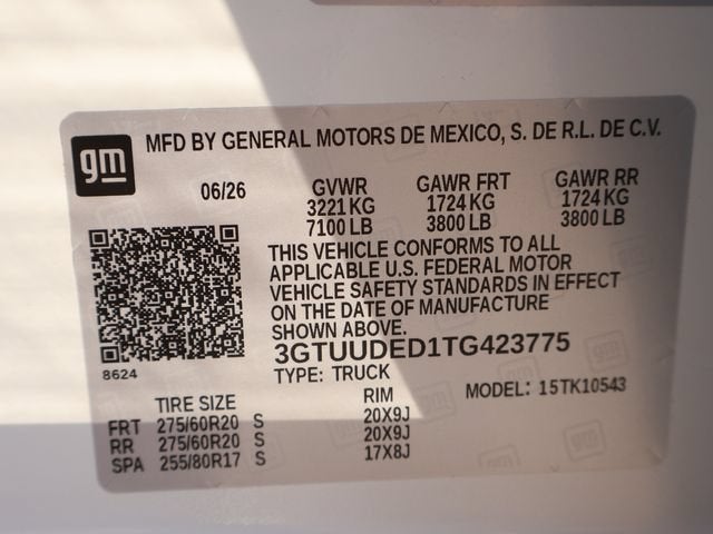 2026 GMC Sierra 1500 SLT