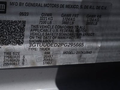 2023 GMC Sierra 1500 SLT