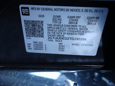 2026 GMC Sierra 1500 SLT