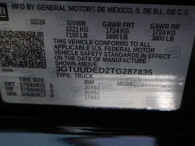 2026 GMC Sierra 1500 SLT