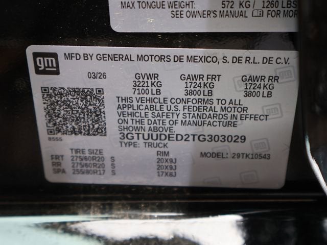 2026 GMC Sierra 1500 SLT
