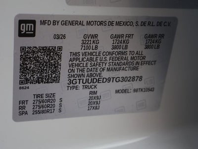 2026 GMC Sierra 1500 SLT