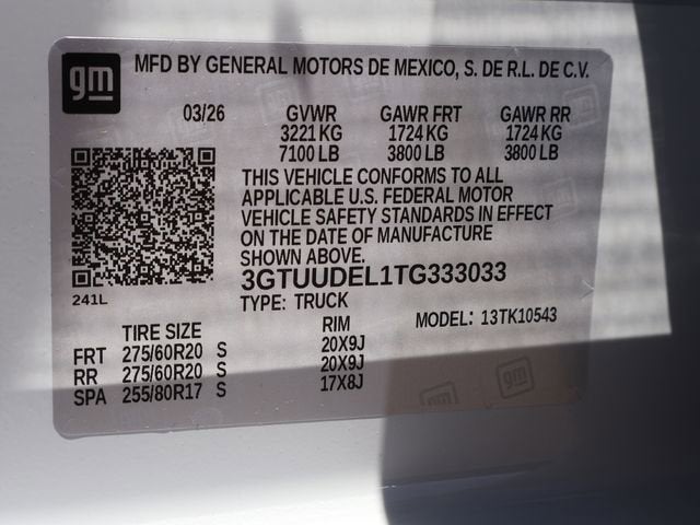 2026 GMC Sierra 1500 SLT
