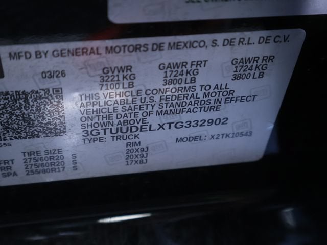 2026 GMC Sierra 1500 SLT