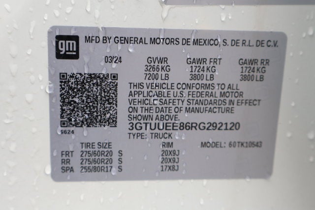 2024 GMC Sierra 1500 AT4