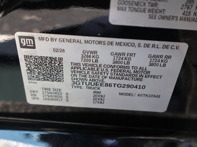 2026 GMC Sierra 1500 AT4