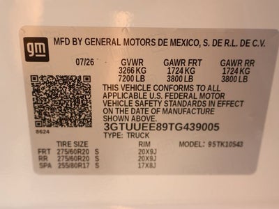 2026 GMC Sierra 1500 AT4