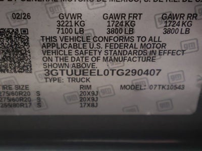 2026 GMC Sierra 1500 AT4