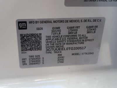 2026 GMC Sierra 1500 AT4