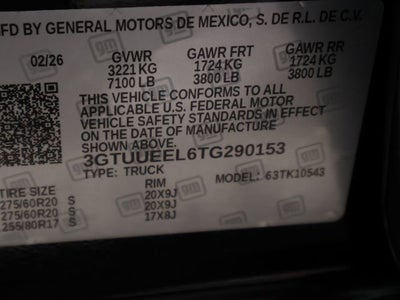 2026 GMC Sierra 1500 AT4