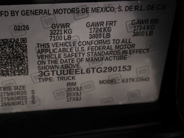 2026 GMC Sierra 1500 AT4