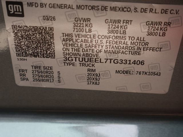 2026 GMC Sierra 1500 AT4