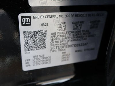 2026 GMC Sierra 1500 AT4X