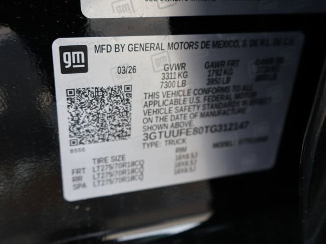 2026 GMC Sierra 1500 AT4X