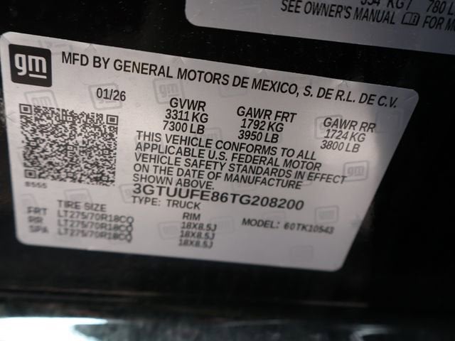 2026 GMC Sierra 1500 AT4X