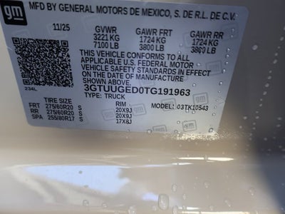 2026 GMC Sierra 1500 Denali