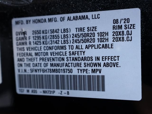2021 Honda Pilot Black Edition