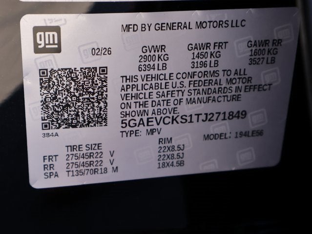 2026 Buick Enclave Avenir