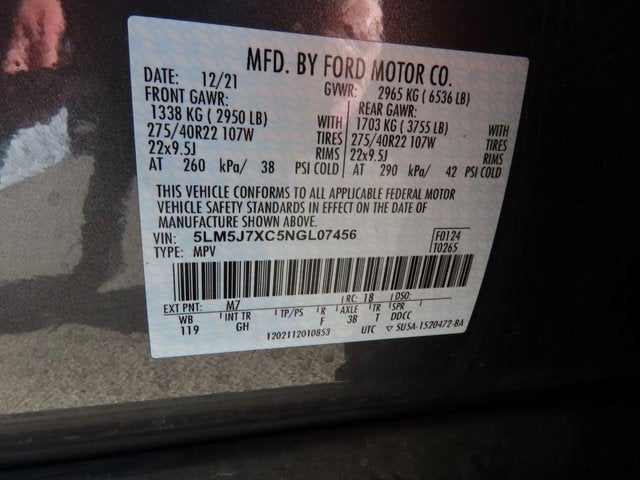 2022 Lincoln Aviator Reserve