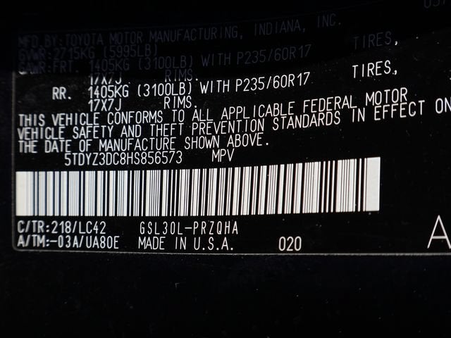 2017 Toyota Sienna XLE Auto Access Seat