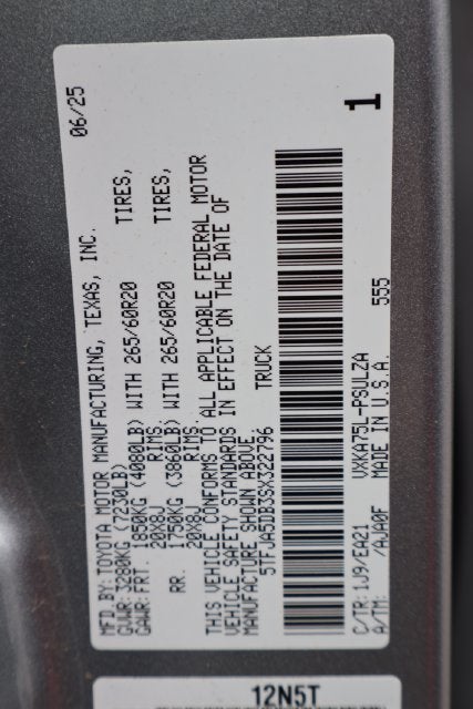 2025 Toyota Tundra 4WD Limited