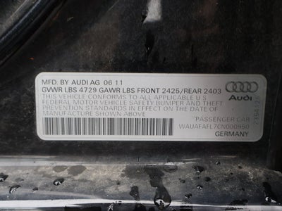 2012 Audi A4 2.0T Premium