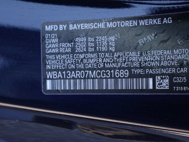 2021 BMW 4 Series M440i xDrive