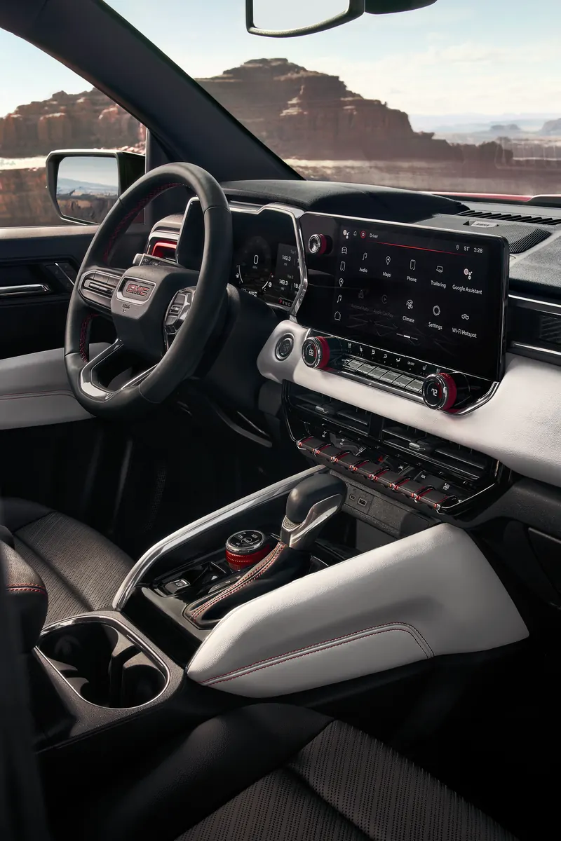 2026 GMC Canyon infotainment system at Robert Brogden's Olathe Buick GMC in Olathe KS