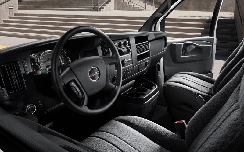 GMC car interior
